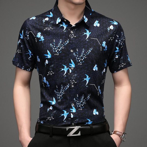men's casual shirts vintage floral print shirt long sleeve slim business formal wedding social party tuxedo men clothing chemise homme, White;black
men's casual shirts vintage floral print shirt long sleeve slim business formal wedding social party tuxedo men clothing chemise homme, White;black