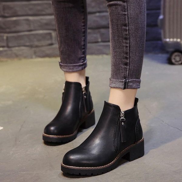 boots 2021 short tube women's thick with bottom side zip high heel booties zapatos de mujer, Black
boots 2021 short tube women's thick with bottom side zip high heel booties zapatos de mujer, Black
