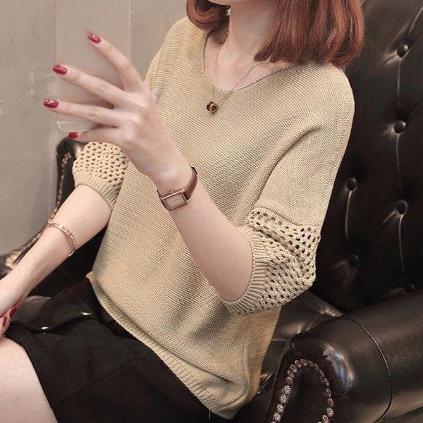 women's sweaters women knitwear sweater casual round neck breathable elegant slim fit size ll@17, White;black
women's sweaters women knitwear sweater casual round neck breathable elegant slim fit size ll@17, White;black