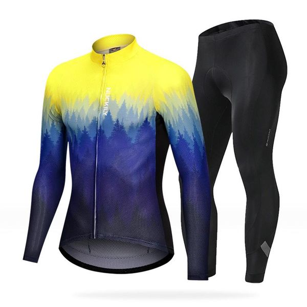 arrival bike clothes set men cycling jersey for women long pant equipment run sports bicycle exercise quick dry racing sets, Black;blue
arrival bike clothes set men cycling jersey for women long pant equipment run sports bicycle exercise quick dry racing sets, Black;blue