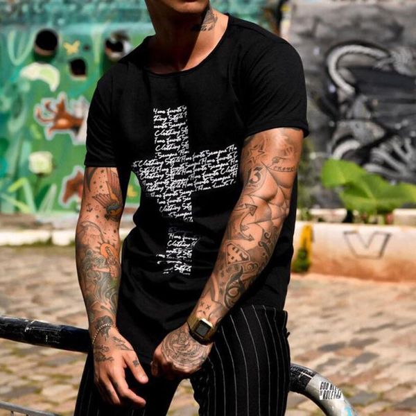 men's t-shirts t-shirt round neck summer digital printing design western style 2021 fashion simple loose casual solid color, White;black
men's t-shirts t-shirt round neck summer digital printing design western style 2021 fashion simple loose casual solid color, White;black