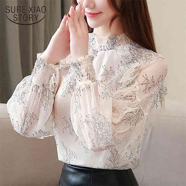 fashion womens and blouses sweet ruffles print hollow mesh lace blouse shirt long sleeve women shirts blusas 2462 50 210506, White
fashion womens and blouses sweet ruffles print hollow mesh lace blouse shirt long sleeve women shirts blusas 2462 50 210506, White