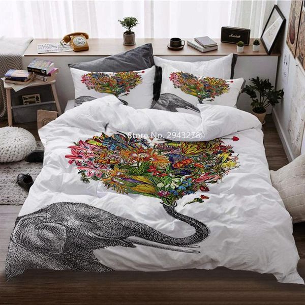 home textiles 3d printed elephant pattern bedding set animal series duvet cover pillowcase children bedroom decoration sets
home textiles 3d printed elephant pattern bedding set animal series duvet cover pillowcase children bedroom decoration sets