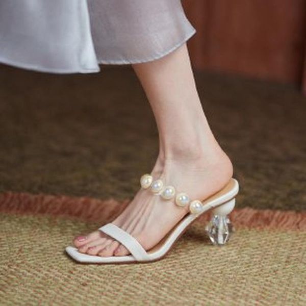 slippers open toe ladies casual women's sandals summer shoes fashion beaded one-step 2021, Black
slippers open toe ladies casual women's sandals summer shoes fashion beaded one-step 2021, Black