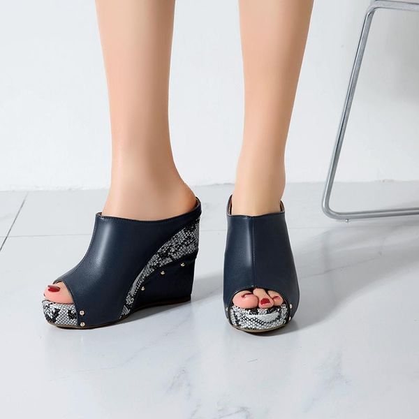 sandals summer slip on women wedges platform high heels fashion open toe ladies casual shoes comfortable promotion sale, Black
sandals summer slip on women wedges platform high heels fashion open toe ladies casual shoes comfortable promotion sale, Black