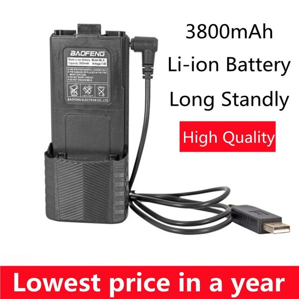 walkie talkie baofeng uv 5r battery 3800 mah 1800mah usb cable for uv-5r bf-f8 uv5r uv-5re uv-5ra 5rb 5rl f8hp
walkie talkie baofeng uv 5r battery 3800 mah 1800mah usb cable for uv-5r bf-f8 uv5r uv-5re uv-5ra 5rb 5rl f8hp