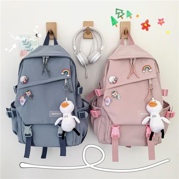 backpack schoolbag female ins style korean harajuku junior high school students campus mori wild college student
backpack schoolbag female ins style korean harajuku junior high school students campus mori wild college student