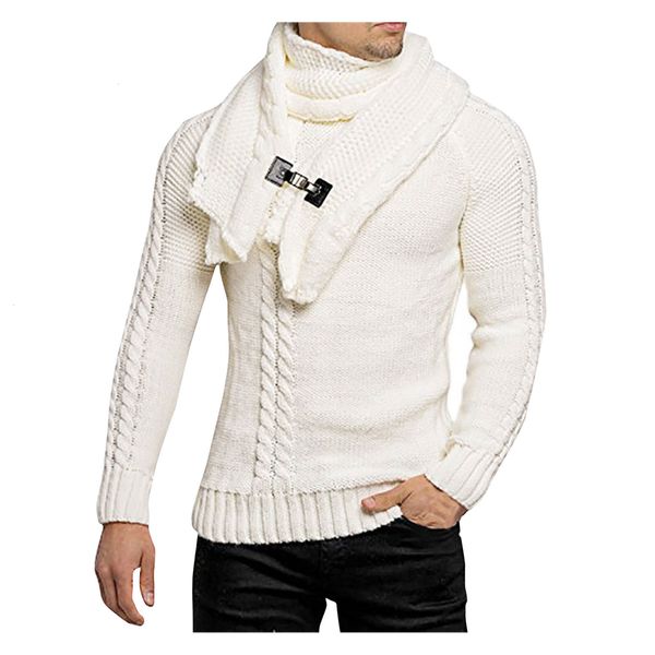 male sweater pullover slim warm solid high lapel jacquard hedging british men's clothing mens turtlene sweaters #3, White;black
male sweater pullover slim warm solid high lapel jacquard hedging british men's clothing mens turtlene sweaters #3, White;black
