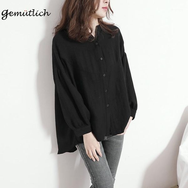 women's blouses & shirts 2021 gemutlich spring summer loose blouse long sleeve shirt women v-neck over size comfortable a-line puff, White
women's blouses & shirts 2021 gemutlich spring summer loose blouse long sleeve shirt women v-neck over size comfortable a-line puff, White