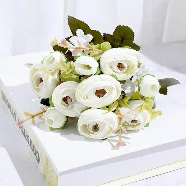decorative flowers & wreaths 1 pcs 6 head flower european vintage bunga hiasan artificial silk rose wedding in stock drop ship
decorative flowers & wreaths 1 pcs 6 head flower european vintage bunga hiasan artificial silk rose wedding in stock drop ship
