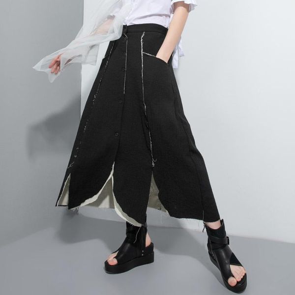 skirts 2021 summer steetwear elastic waist black color skirt irregular loose fashon women's clothes arrivals size
skirts 2021 summer steetwear elastic waist black color skirt irregular loose fashon women's clothes arrivals size