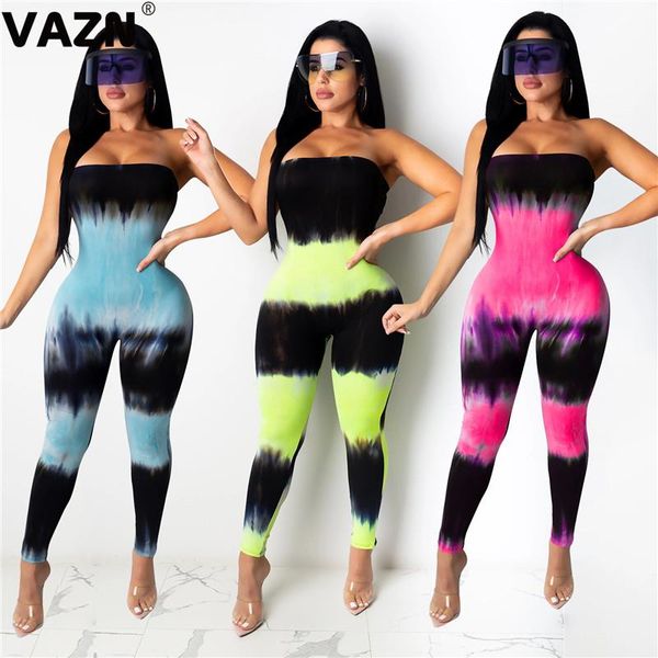 women's jumpsuits & rompers vazn 2021 summer lady 3 colors skinny print long jumpsuit strapless springy club, Black;white
women's jumpsuits & rompers vazn 2021 summer lady 3 colors skinny print long jumpsuit strapless springy club, Black;white