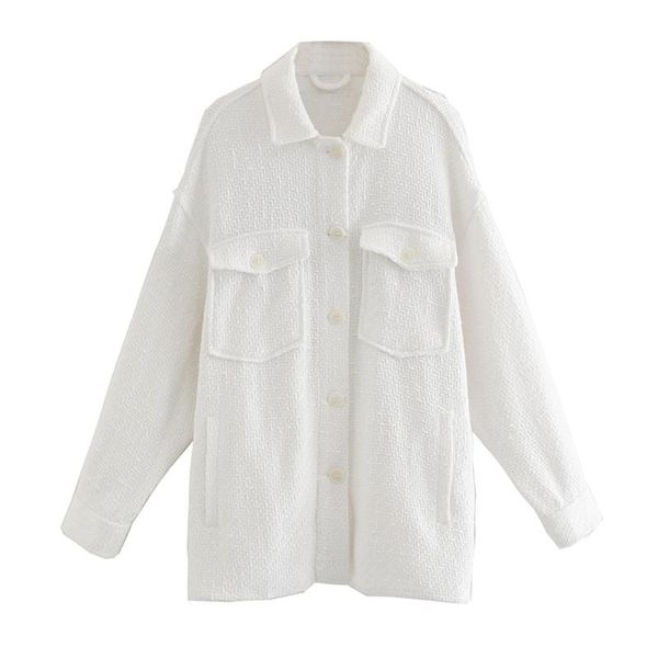 white jacket for women 2021 autumn clothes casual single breasted tweed jackets femme veste women's, Black;brown
white jacket for women 2021 autumn clothes casual single breasted tweed jackets femme veste women's, Black;brown