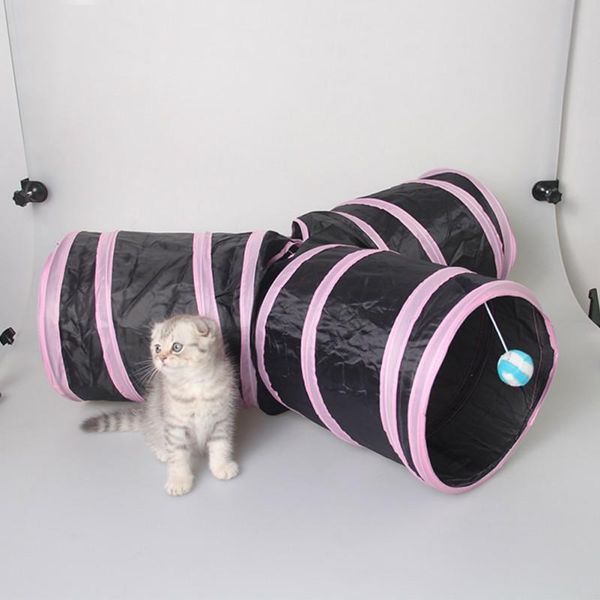 cat toys 2021 foldable tunnel indoor outdoor pet training toy 3holes for animal play tube with ball kittens
cat toys 2021 foldable tunnel indoor outdoor pet training toy 3holes for animal play tube with ball kittens