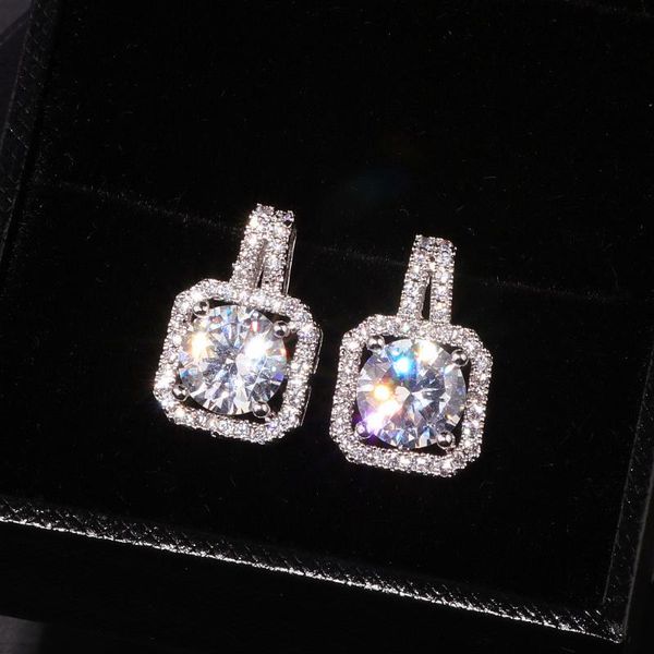 stud ol style luxury square austrian clear cubic zirconia earrings for women fashion party elegant wedding jewelry e175, Golden;silver 
stud ol style luxury square austrian clear cubic zirconia earrings for women fashion party elegant wedding jewelry e175, Golden;silver