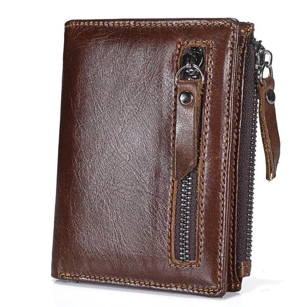 men's wallet short genuine leather multi-function zipper cowhide coin purse large-capacity card holder wallets, Red;black
men's wallet short genuine leather multi-function zipper cowhide coin purse large-capacity card holder wallets, Red;black