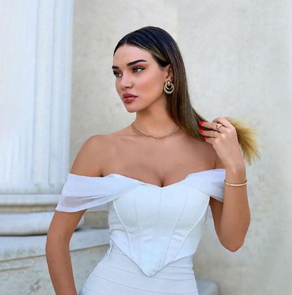 summer women pu leather solid color back zipper mesh organza tank suspender strap exposed navel women's t-shirt, White
summer women pu leather solid color back zipper mesh organza tank suspender strap exposed navel women's t-shirt, White