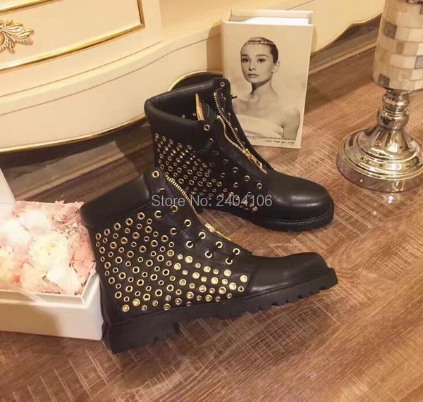 boots 2021 lttl autumn women lace-up ankle polka dot hollow out shoes non-slip square heels gold zip zapatos mujer, Black
boots 2021 lttl autumn women lace-up ankle polka dot hollow out shoes non-slip square heels gold zip zapatos mujer, Black