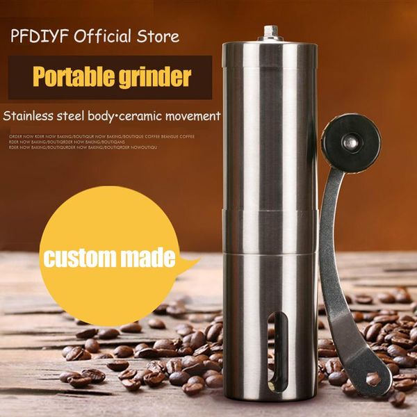 manual coffee grinders pfdiyf silver grinder mini stainless steel adjustable handmade bean burr mill kitchen tools
manual coffee grinders pfdiyf silver grinder mini stainless steel adjustable handmade bean burr mill kitchen tools