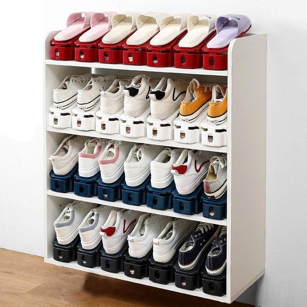 clothing & wardrobe storage 10pcs durable adjustable shoe organizer footwear support slot space saving cabinet closet stand shoes rack shoeb
clothing & wardrobe storage 10pcs durable adjustable shoe organizer footwear support slot space saving cabinet closet stand shoes rack shoeb