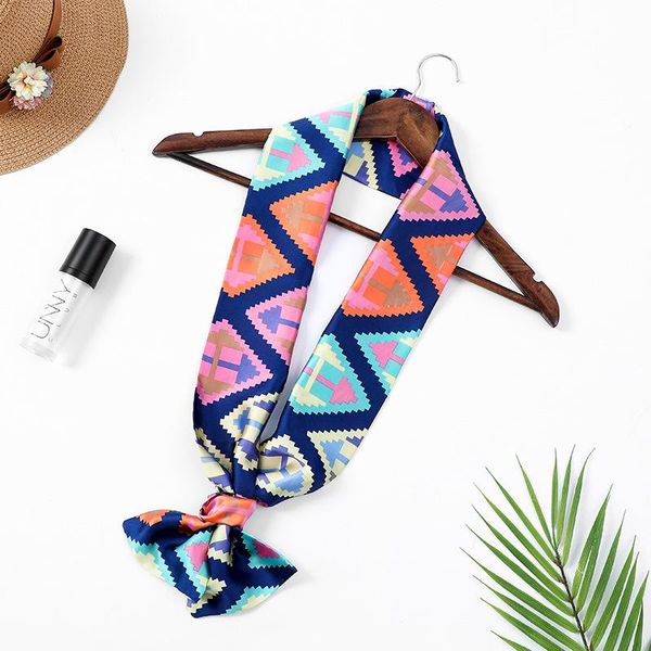 scarves 2021 multifunctional silk scarf 140cm european and american clothing wild fashion pretty lady double-sided dual-use small, Blue;gray
scarves 2021 multifunctional silk scarf 140cm european and american clothing wild fashion pretty lady double-sided dual-use small, Blue;gray