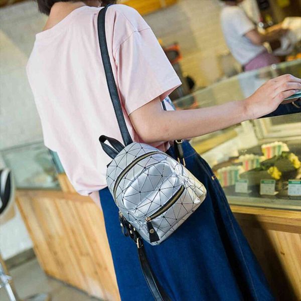 fashion women accessories mini geometric backpack pu leather shoulder school rucksack ladies girls travel bags
fashion women accessories mini geometric backpack pu leather shoulder school rucksack ladies girls travel bags