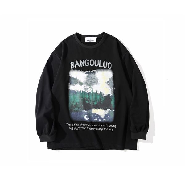 sweatshirts abstract graffiti printed hoodless sweater mens street fashion brand loose round neck long sleeve lazy style pullover hoodie, Black
sweatshirts abstract graffiti printed hoodless sweater mens street fashion brand loose round neck long sleeve lazy style pullover hoodie, Black