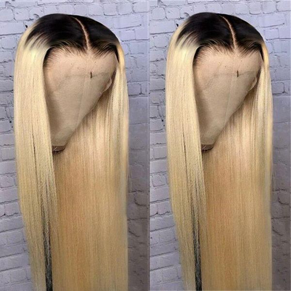 synthetic wigs ombre blonde lace front wig long straight gluesless fiber hair 1b 613 for women, Black
synthetic wigs ombre blonde lace front wig long straight gluesless fiber hair 1b 613 for women, Black