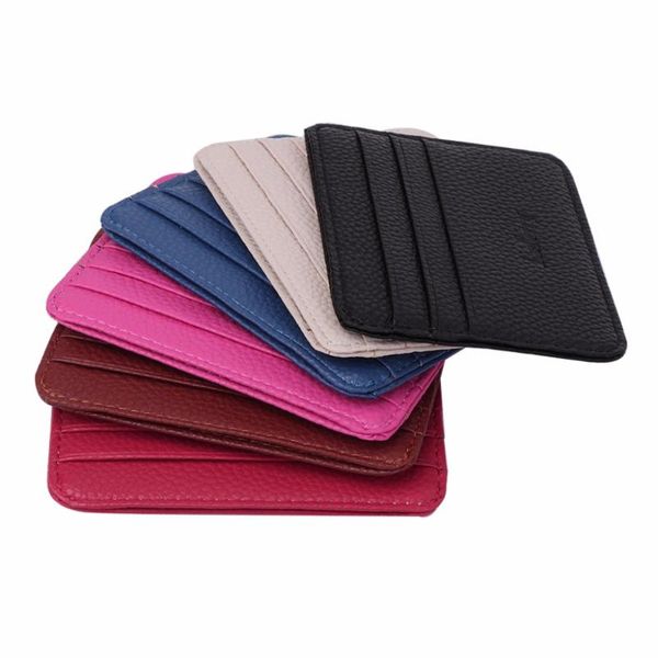 card holders fashion slim 3 s business holder pocket thin id money wallet for women men 6 color, Brown;gray
card holders fashion slim 3 s business holder pocket thin id money wallet for women men 6 color, Brown;gray