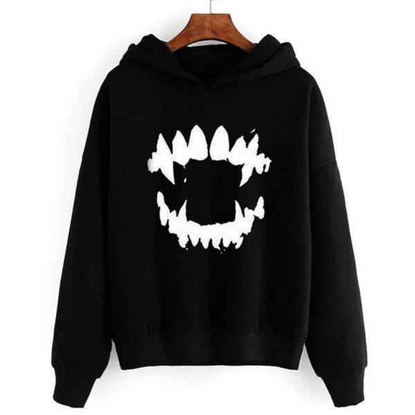 women's hoodies & sweatshirts autumn winter sweatshirt women halloween gothic scary nice long sleeve hooded pullover sudadera mujer mol, Black
women's hoodies & sweatshirts autumn winter sweatshirt women halloween gothic scary nice long sleeve hooded pullover sudadera mujer mol, Black