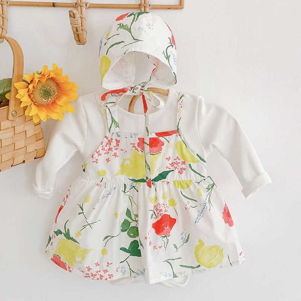 spring autumn infant clothes bodysuit fake two piece prints long sleeve baby girls rompers, Blue
spring autumn infant clothes bodysuit fake two piece prints long sleeve baby girls rompers, Blue