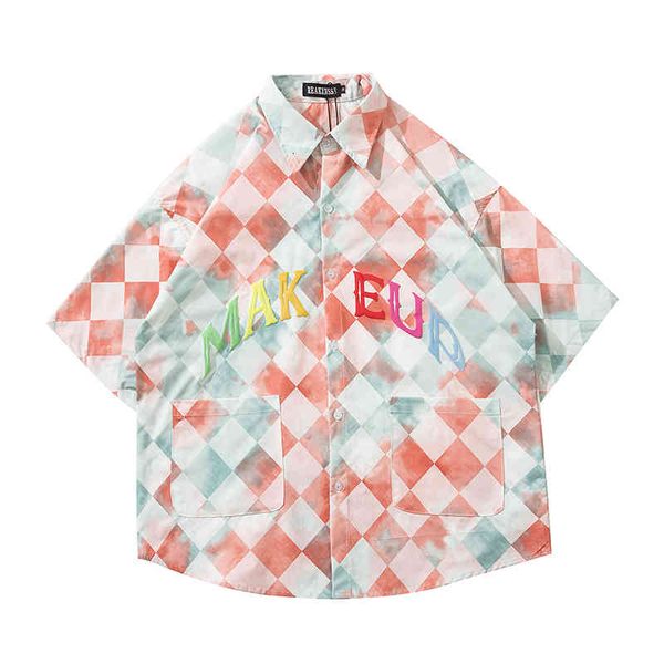 men's casual shirts colored diamond chess card manga short hawaiian shirt for man and woman lapel oversize beach holiday casual, White;black
men's casual shirts colored diamond chess card manga short hawaiian shirt for man and woman lapel oversize beach holiday casual, White;black