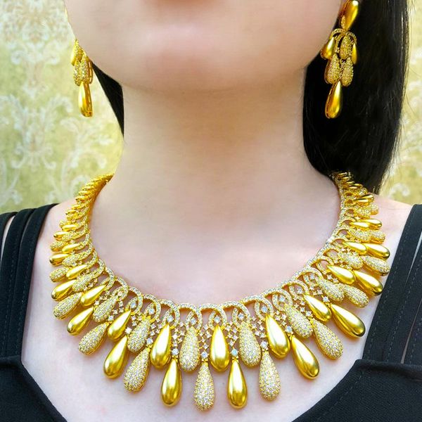 earrings & necklace kellybola dubai gorgeous exquisite golden bracelet ring 4pcs women's wedding banquet jewelry set, Silver
earrings & necklace kellybola dubai gorgeous exquisite golden bracelet ring 4pcs women's wedding banquet jewelry set, Silver