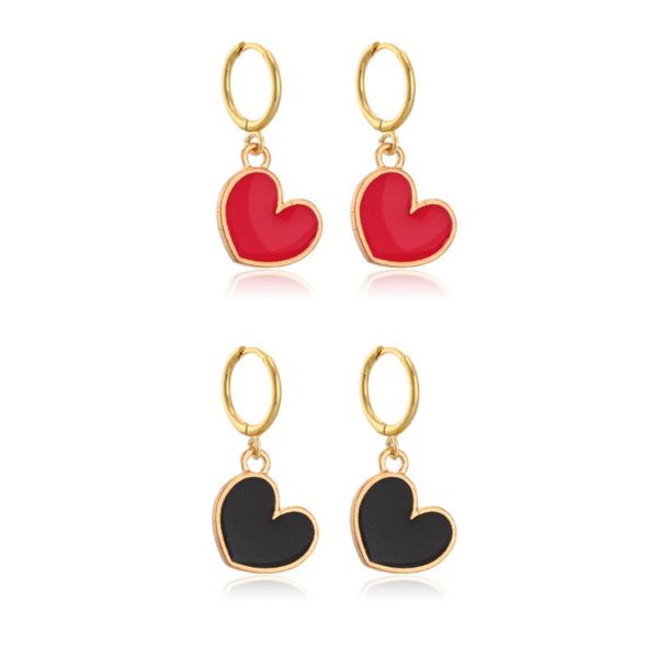 hoop & huggie looxi geometric love dripping oil earrings for women piercing ear clice earings party jewelry pendientes oorbellen, Golden;silver
hoop & huggie looxi geometric love dripping oil earrings for women piercing ear clice earings party jewelry pendientes oorbellen, Golden;silver