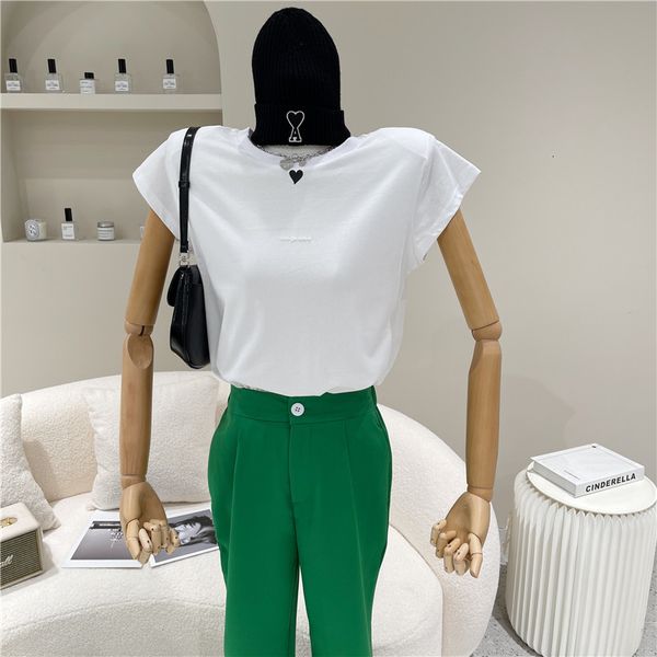 polos spring summer woman's niche design fashion simple printing letter versatile thin shirt around neck vest, White
polos spring summer woman's niche design fashion simple printing letter versatile thin shirt around neck vest, White