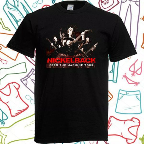 nickelback feed the machine tour men's black t-shirt size s to 3xl, White;black
nickelback feed the machine tour men's black t-shirt size s to 3xl, White;black