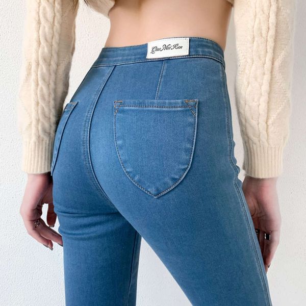 hip lifting women's spring and autumn slim hip tight pants blue leggings high waist pencil
hip lifting women's spring and autumn slim hip tight pants blue leggings high waist pencil