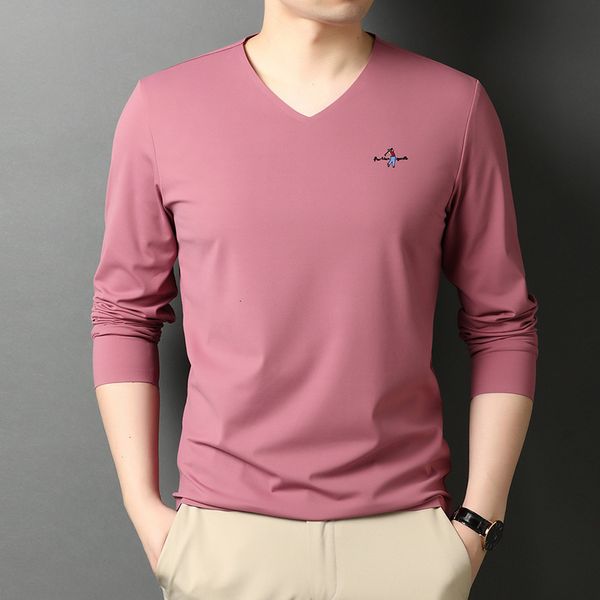 2021 spring and autumn t-shirt youth korean fashion v-neck bottomed shirt casual men's t-shirt, Black
2021 spring and autumn t-shirt youth korean fashion v-neck bottomed shirt casual men's t-shirt, Black