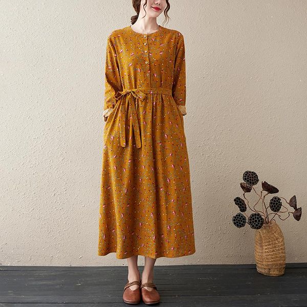 casual dresses 2021 arrival long sleeve autumn dress cotton linen bow sashes office lady work print floral women spring, Black;gray
casual dresses 2021 arrival long sleeve autumn dress cotton linen bow sashes office lady work print floral women spring, Black;gray