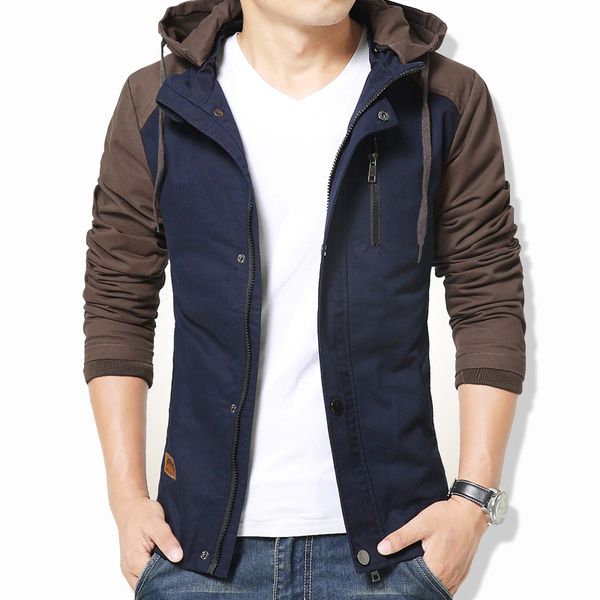 men's jackets wholesale- fashion 100% coats causal hooded thin windbreaker outwear h29a, Black;brown
men's jackets wholesale- fashion 100% coats causal hooded thin windbreaker outwear h29a, Black;brown