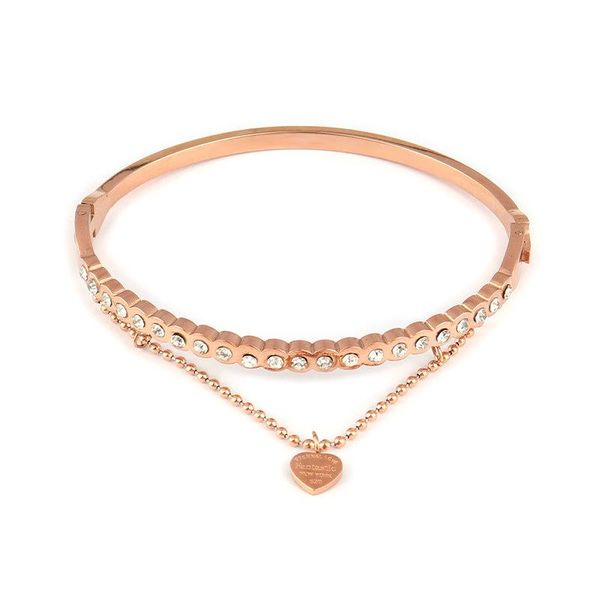 bangle luxury women jewelry bangles stainless steel for love heart pendant bracelets, Black
bangle luxury women jewelry bangles stainless steel for love heart pendant bracelets, Black
