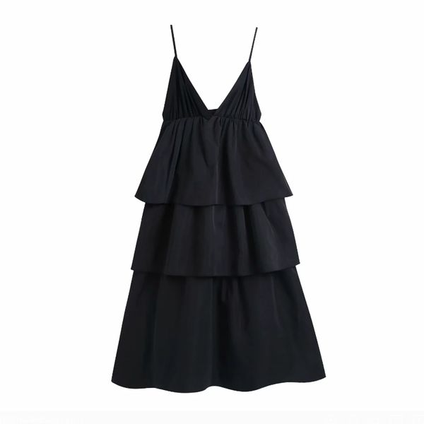 spring women cascading ruffle deep v neck suspender dress female sleeveless clothes casual lady loose vestido d7065 210430, Black;gray
spring women cascading ruffle deep v neck suspender dress female sleeveless clothes casual lady loose vestido d7065 210430, Black;gray