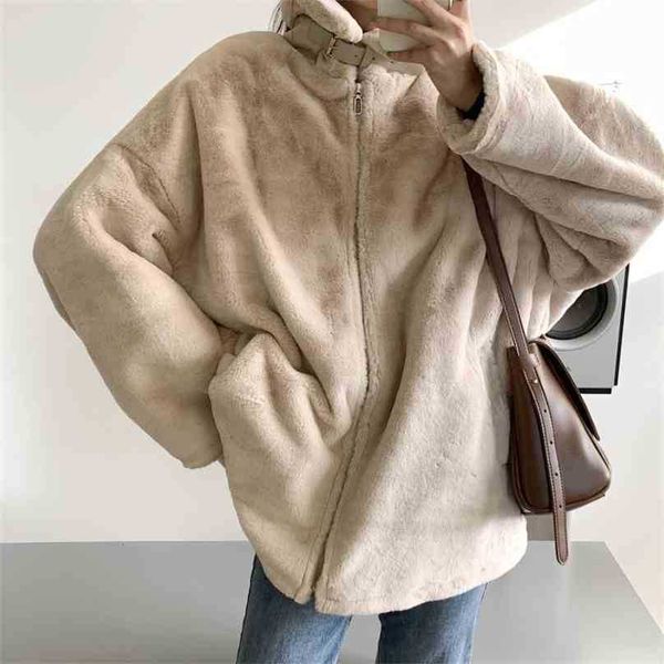 gentle students streetwear elegance ol warm thicken solid brief loose winter korean chic all match female coats 210525, Black;brown
gentle students streetwear elegance ol warm thicken solid brief loose winter korean chic all match female coats 210525, Black;brown