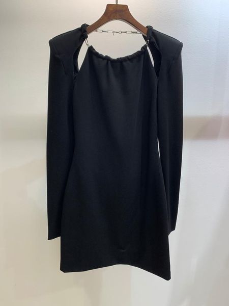 casual dresses 2021 women fashion long sleeve round neck chain halter dress 1011, Black;gray
casual dresses 2021 women fashion long sleeve round neck chain halter dress 1011, Black;gray