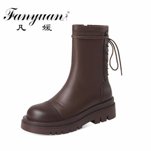 boots fanyuan retro vintage platform female mid-calf cross tied round toe chunky heels shoes for women party working, Black
boots fanyuan retro vintage platform female mid-calf cross tied round toe chunky heels shoes for women party working, Black