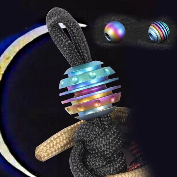 outdoor gadgets colorful titanium knife beads ball shape umbrella rope pendant paracord bead car keychain accessories
outdoor gadgets colorful titanium knife beads ball shape umbrella rope pendant paracord bead car keychain accessories