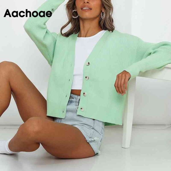 aachoae fashion women green cropped cardigan sweater knitted v neck casual long sleeve single breasted short cardigan 210413, White;black
aachoae fashion women green cropped cardigan sweater knitted v neck casual long sleeve single breasted short cardigan 210413, White;black