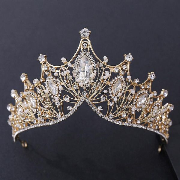 hair clips & barrettes beautiful korean birthday crown rhinestone crystal beaded headband handmade bride wedding accessories ea, Golden;silver
hair clips & barrettes beautiful korean birthday crown rhinestone crystal beaded headband handmade bride wedding accessories ea, Golden;silver