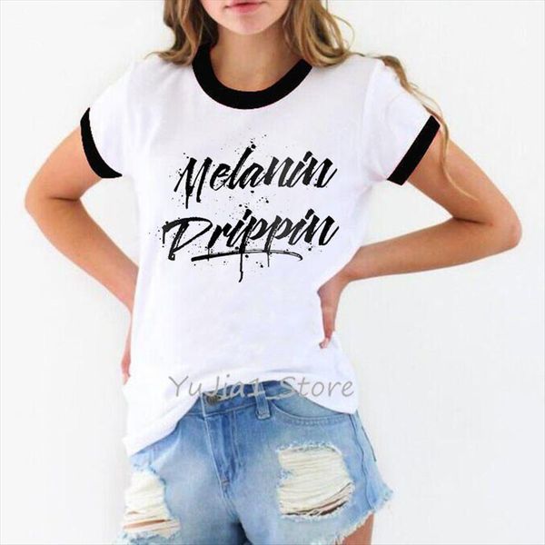 watercolor melanin poppin letter print womens tshirts clothes vogue black girl magic t shirt femme harajuku tumblr, White
watercolor melanin poppin letter print womens tshirts clothes vogue black girl magic t shirt femme harajuku tumblr, White