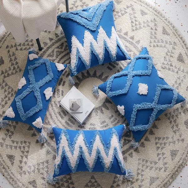 pillow case 30*50cm morocco boho blue tufted nordic style waist long cushion cover no core
pillow case 30*50cm morocco boho blue tufted nordic style waist long cushion cover no core